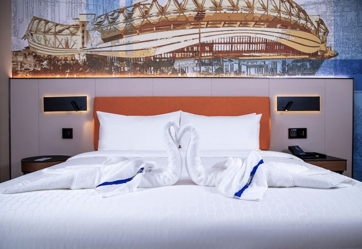 Bedroom 2, Hampton by Hilton Wuhan High-Speed Railway Station, Wuhan