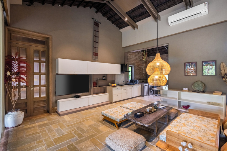 Living area 2, ELIVAAS Prive Sravasti Forest View, Bangalore