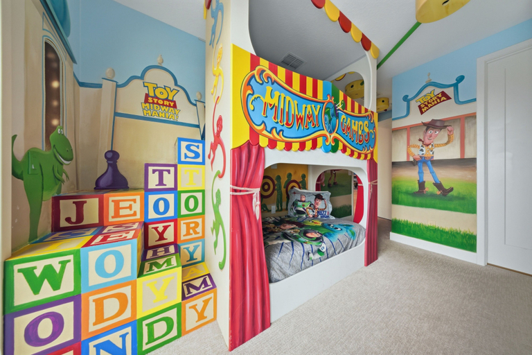Children's area 3, 6BR Bear's Den Estate Pool & Blacklight Arcade, Osceola