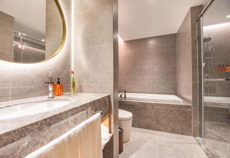 Bathroom 3, Orange Hotel Xuancheng Jingting Mountain Dongheng Business Building, Xuancheng