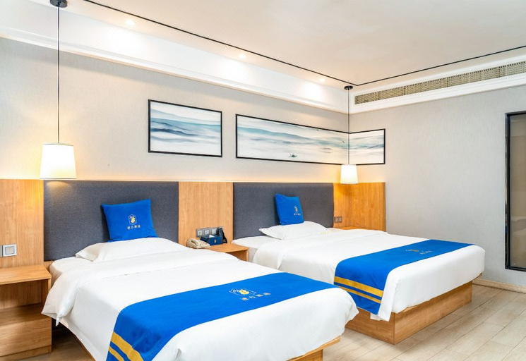 Bedroom 2, Super 8 Collection Hotel (Xiagu Wharf Talent Center Subway Station), Xiamen
