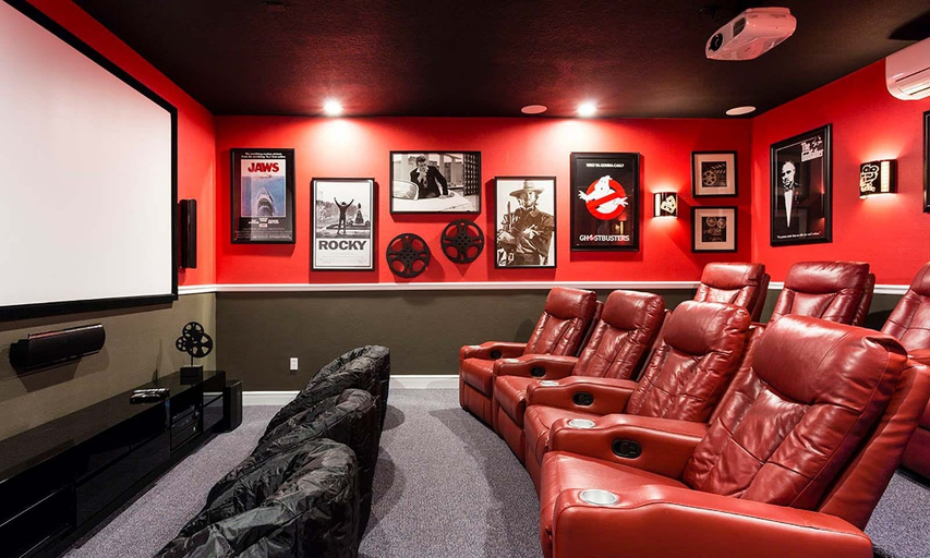 Interior 3, Sleek Residence With Theater Room at Reunion, Osceola