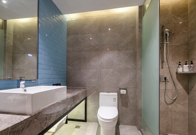 Bathroom 3, Echarm Hotel Wuhan Hannan, Wuhan