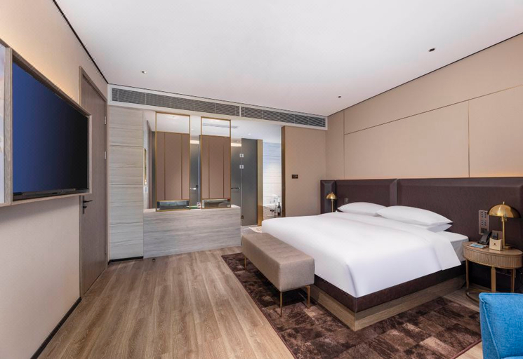 Bedroom 2, Echarm Plus Hotel Suzhou Taihu New Town, Suzhou