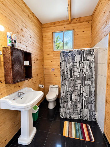 Bathroom, Cabaña los Gansos - playa - Bosque, Valparaíso