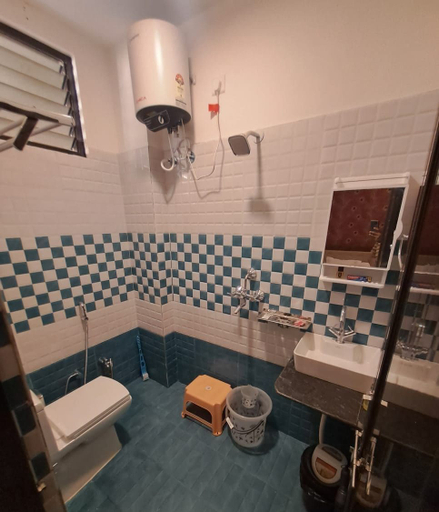 Bathroom 3, Relax Homestay, Udaipur