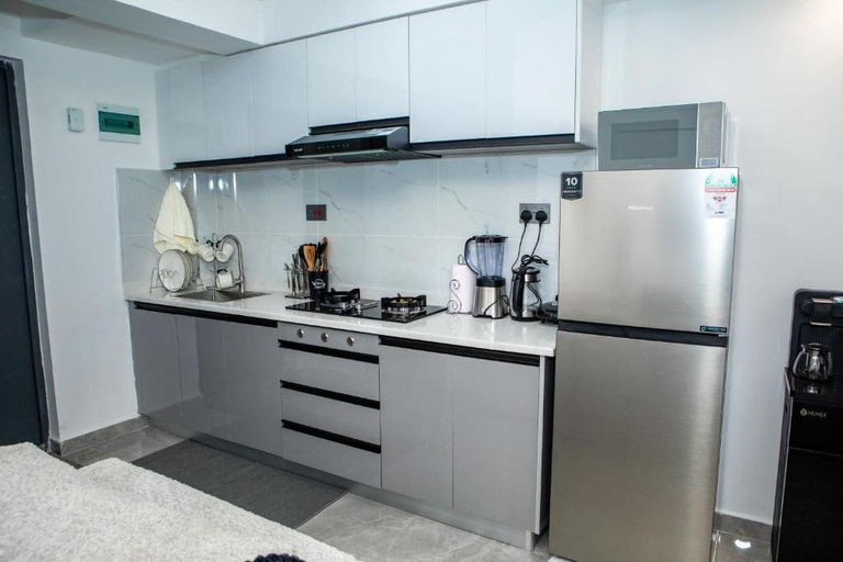 Interior 2, Executive Suite 1BR in Kilimani Wifi, Nairobi,views, Kibra