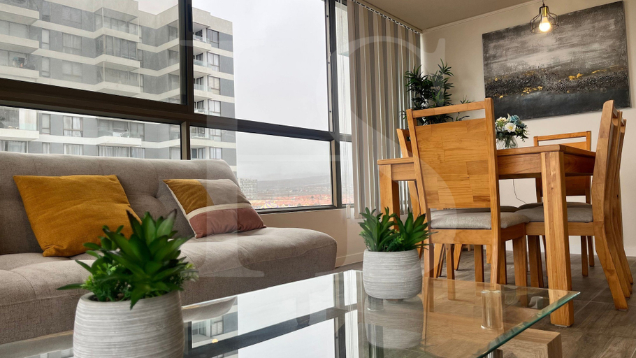 Living area 3, EXCLUSIVO DEPTO VISTA AL MAR 3D - 2B, Antofagasta