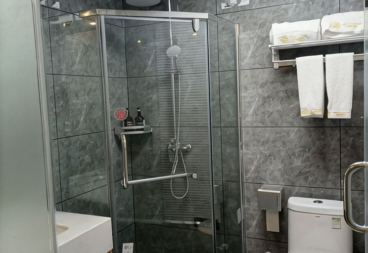 Bathroom 3, Dianjiang BORUI HOTEL, Chongqing