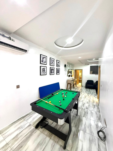 Game room, Vani's Apartment, AbujaMun