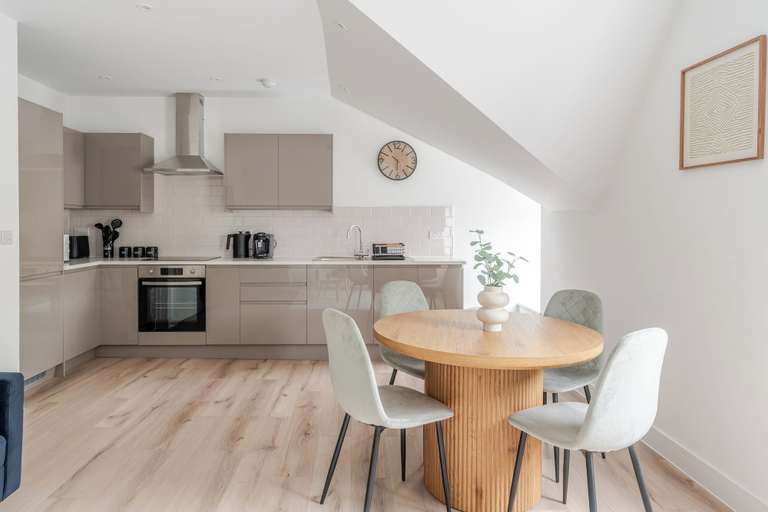 Private kitchen 2, Richmond Apartment 5, Cardiff
