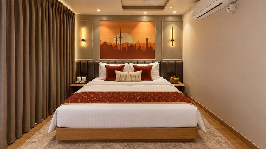 Room 3, Hotel IP Pavilion By Qotel Shahdara, Delhi