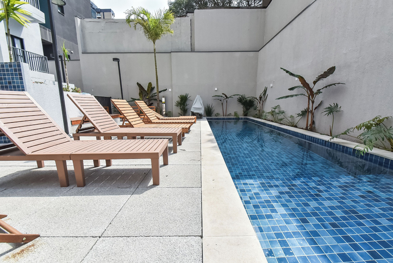 Pool 4, StayHome Vila Clementino - Piscina - Gym, São Paulo