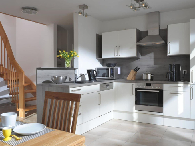 Private kitchen, Holiday Home With 2 Bedrooms, Nordfriesland