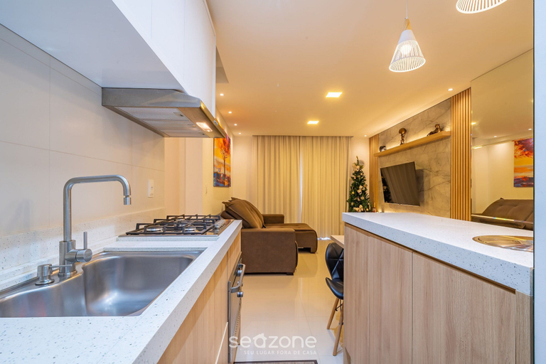 Interior 2, Apt w/ Balcony & BBQ 400m From Beach Dbr0805, Itapema