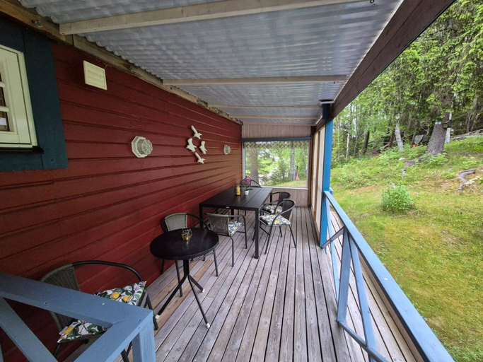 Outdoor dining, Holiday house with lots of charm, Kramfors