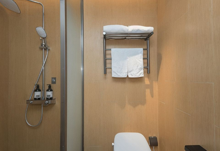 Bathroom 3, Ji Hotel (Shanghai Bao'an Road Subway Station Stor, Shanghai