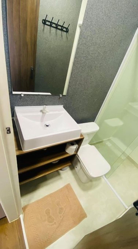 Bathroom 4, Loft Condá Próximo à Rodoviária, Chapecó