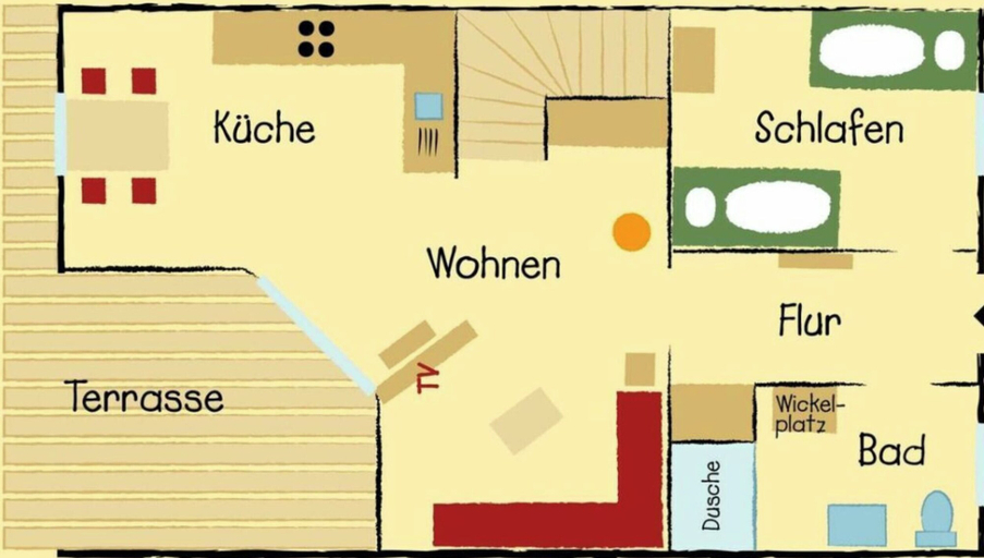 Floor plan 4, Brandgans at Susanne-fischer Weg 43, Nordfriesland