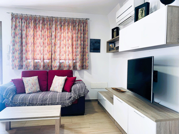 Living room 2, Cave Apartment With Terrace, Las Palmas