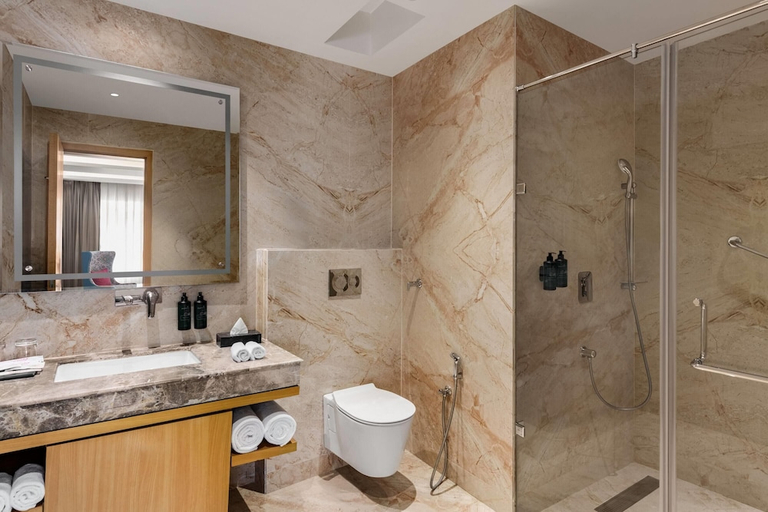 Bathroom 4, Ramada by Wyndham Katra Station Road, Reasi