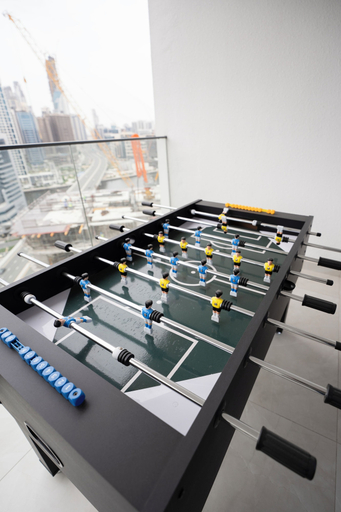 Game room, Rentico Lux 1BR Burj View Paragon, Dubai
