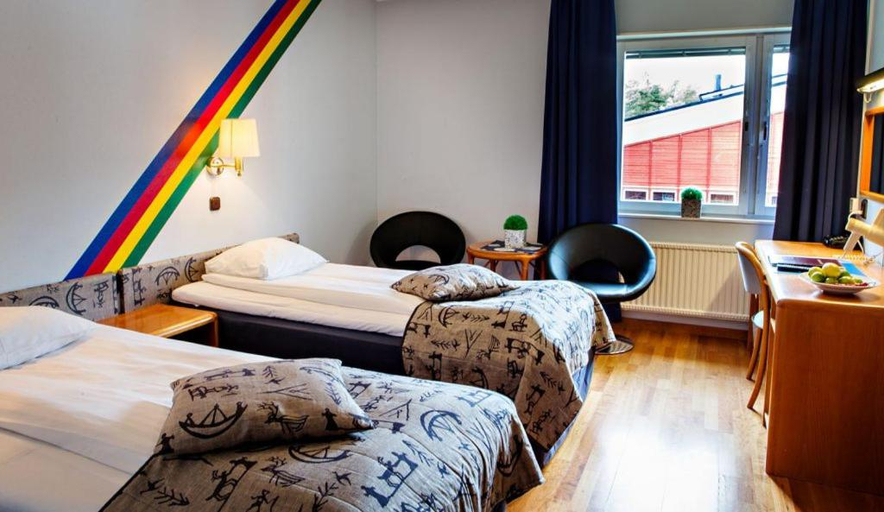 Bedroom 2, Hotel Jokkmokk, Jokkmokk