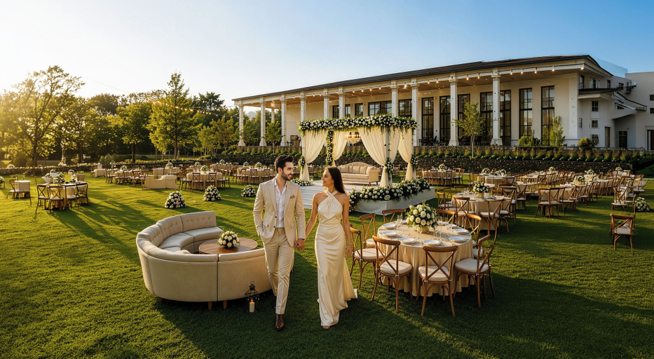 Outdoor banquet area 3, ZANA Luxury Escape Dehradun, Dehradun