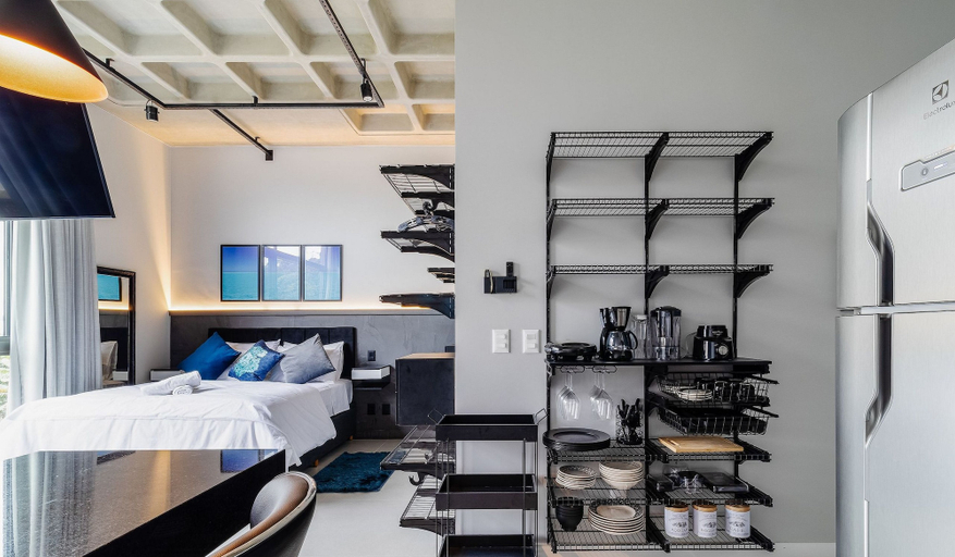 Room 2, Nice Studio 750m From Canas Beach Tps203, Florianopolis