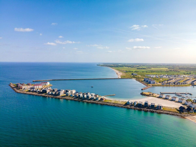 Aerial view, Wellness Apartment The Wave, Schleswig-Flensburg