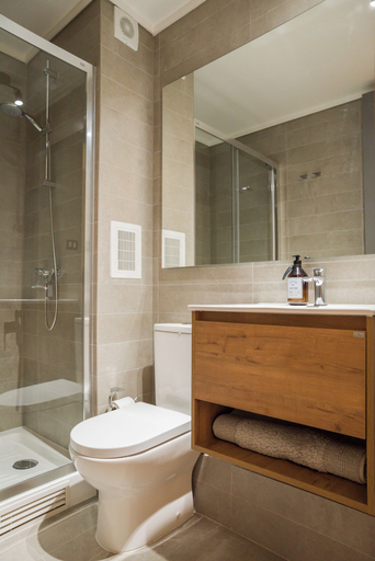 Bathroom 4, Stylish Oasis 1BR in Providencia, Santiago