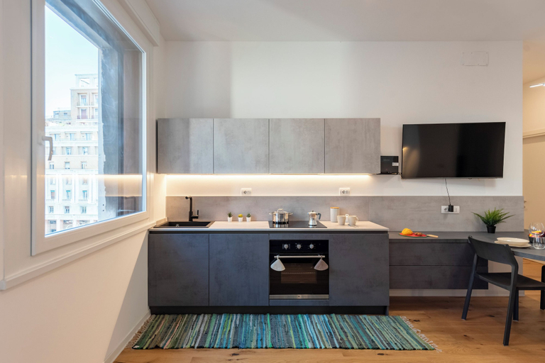 Private kitchen 2, Central Apartment Piazza Dante Genova, Genova