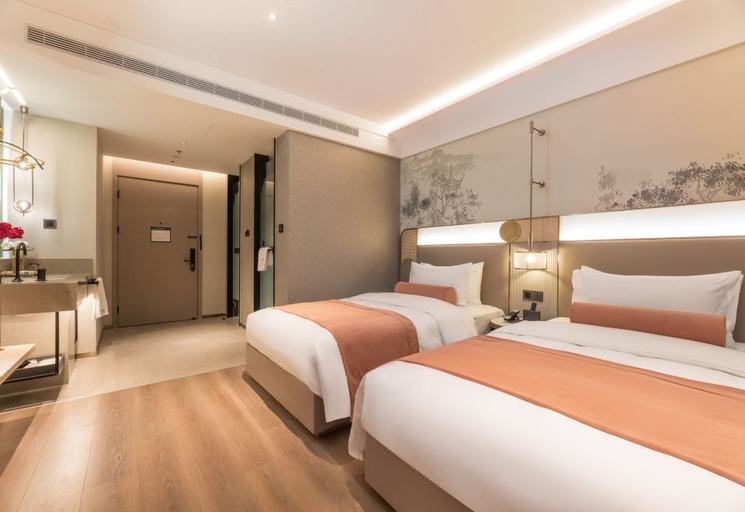 Bedroom 2, Manting Hotel Suzhou Shantang Street, Suzhou