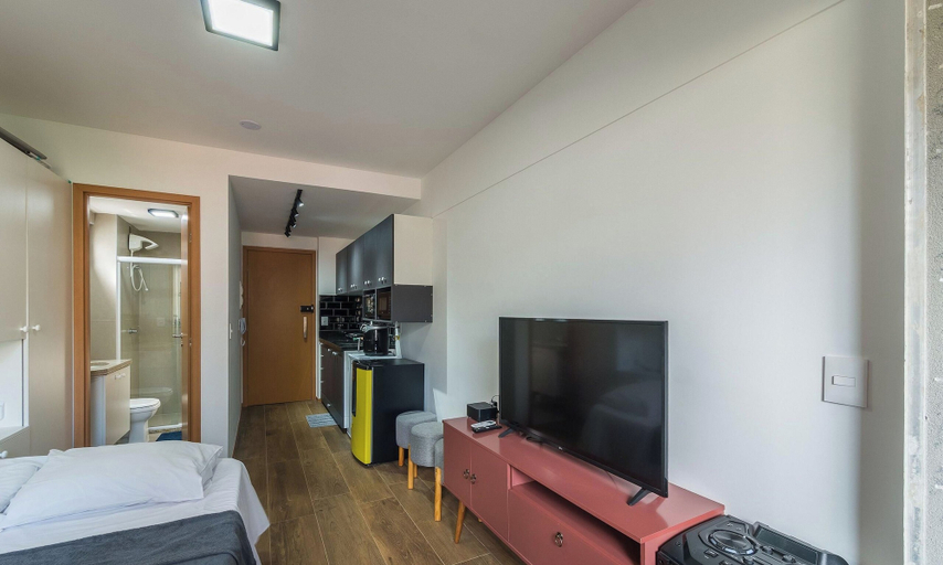 Room 3, Studio in a Condominium w/ Pool and gym Eub0106, Salvador
