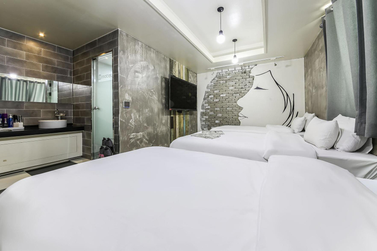 Bedroom 3, Gwangju Hanam Hotel The Maison, Gwangsan