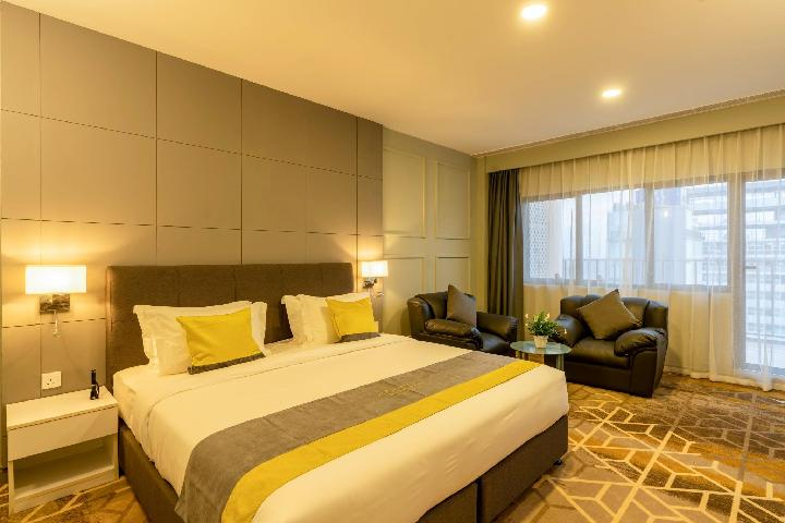 Bedroom 3, Manhattan Business Hotel, Malé