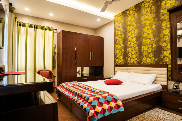 Room 5, Elegant 3BR Apartment in Mohali, Sahibzada Ajit Singh Nagar