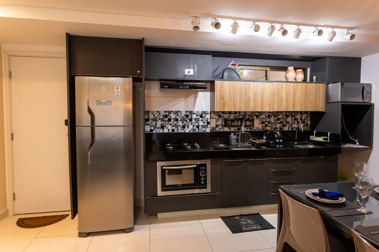 Private kitchen 5, Urbani #305 Two Bedrooms in Manaira by Carpediem, João Pessoa