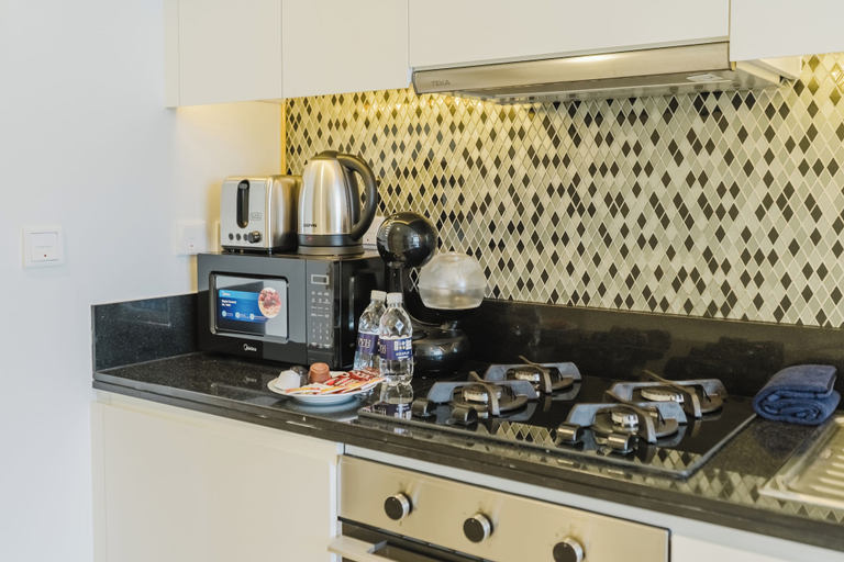 Private kitchen 2, PVH - Aykon City - Canal View Studio, Dubai