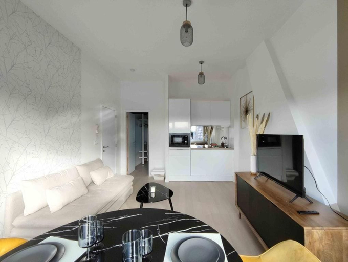 Living area 2, L'appart by Authentic, Hainaut