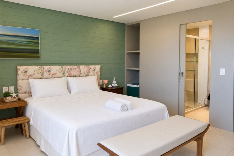 Room 2, Penthouse Apartment with Hot Tub near Beach, Aquiraz
