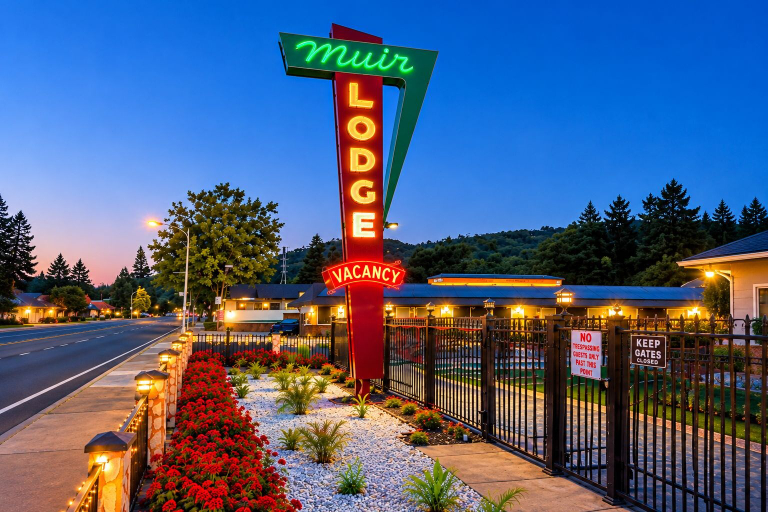 Exterior & Views 2, Muir Lodge Motel, Contra Costa