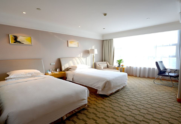 Bedroom, Jinling Huifu Hotel, Yangzhou
