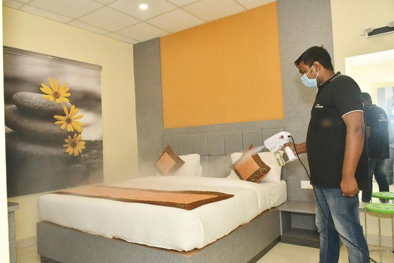 Bedroom 3, Hotel Tridev Grand, Varanasi