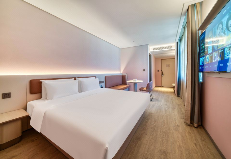 Bedroom 2, Kaiyue Hotel (Shaoxing Qianqing Qianmei Subway Station), Shaoxing