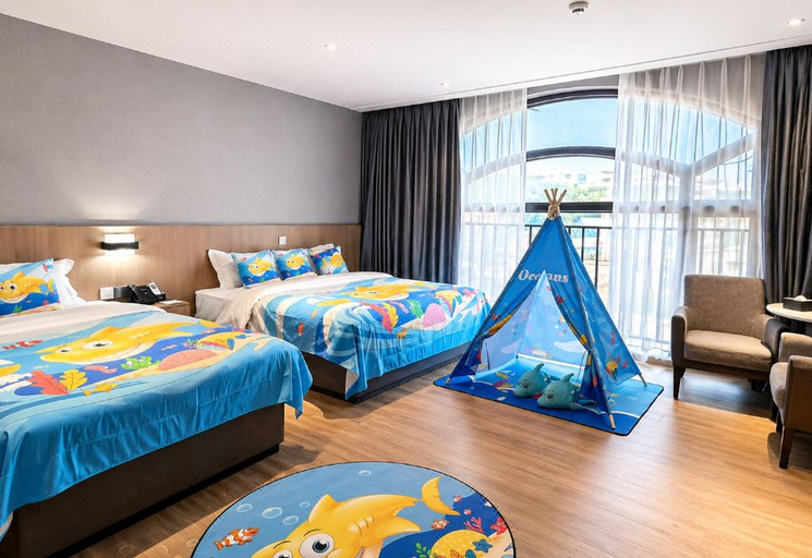 Bedroom 2, Golden Seagull Hotel, Shantou