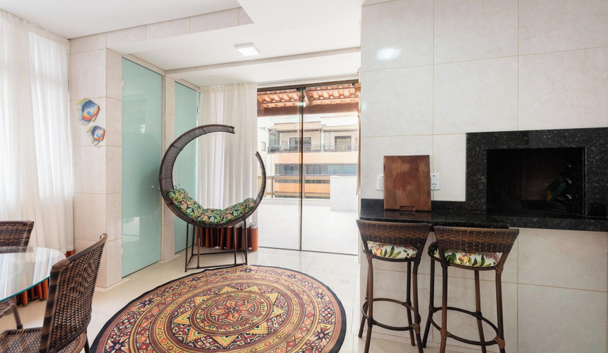 Interior 3, Apt w/ BBQ 80 m From the Beach Pat0402, Itapema