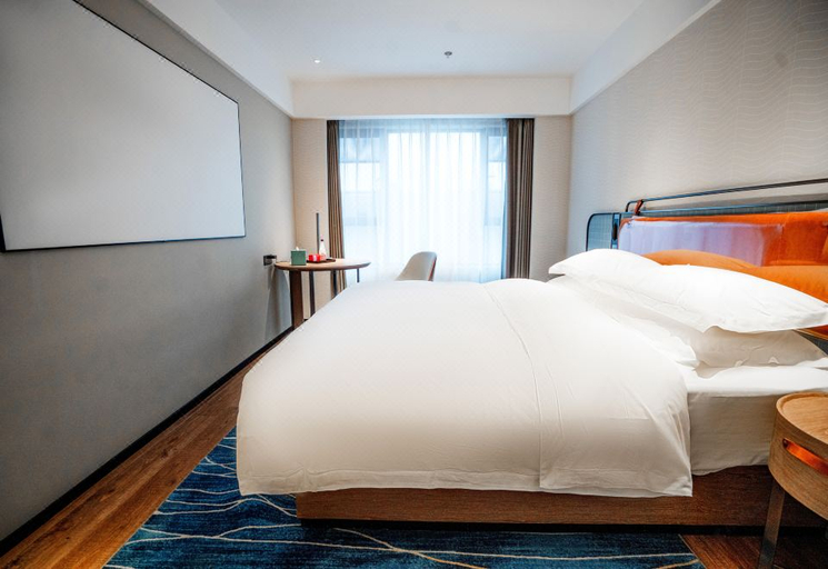 Bedroom 2, Echarm Hotel Xiaogan East Station Wuyue Plaza, Xiaogan