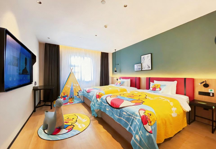 Bedroom 2, Campanile Hotel Nanjing South Station Daming Road Metro Station, Nanjing