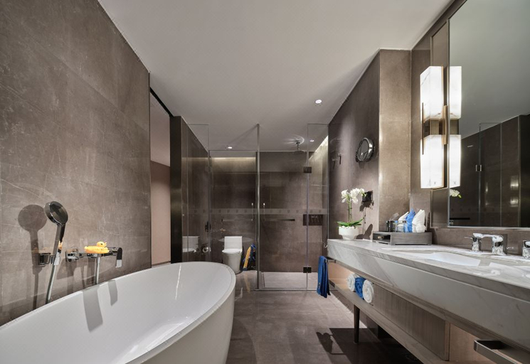 Bathroom 4, Jinyun Jingjiang International Hotel, Lishui